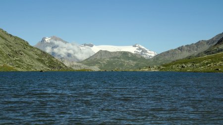Lac de Savine, Dent Parrachée et Dômes de l’Arpont et de Chasseforêt.