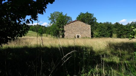 Ruines de la ferme des Maranches.