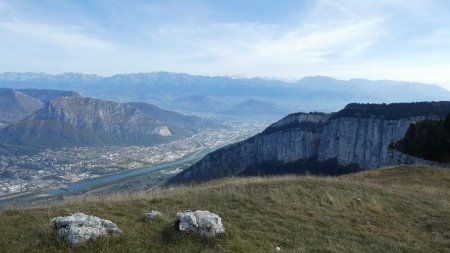 Vers la Dent du Loup, Grenoble, Taillefer...