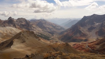 Vallée de la Guisane vue du sommet