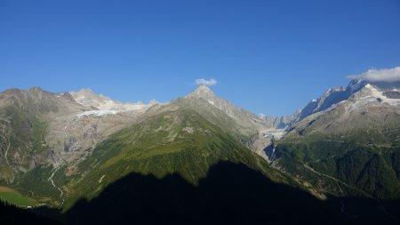 Glaciers du Tour et d’Argentière.