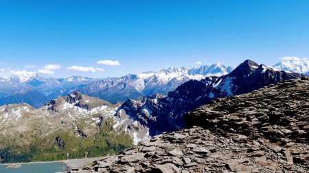 vue Massif du Mont Blanc