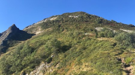 Dent d’Orlu, vue du Col de Brasseil