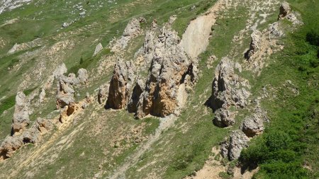 Rochers «cargneules»