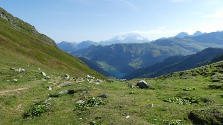 Col de la Louze, vers St Guérin et Mont Blanc