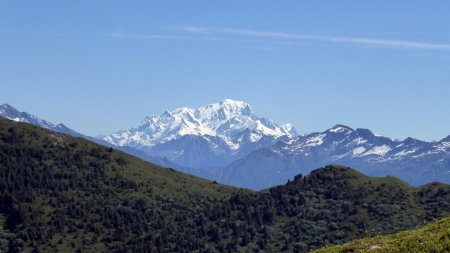 Regard vers le Mont Blanc