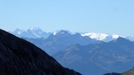 Pic Gaspard, Aiguilles d’Arves, Meije, Rateau, Pic de la Grave, Glacier de la Girose
