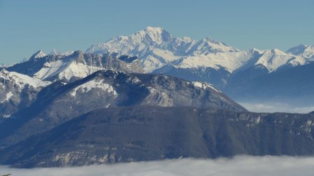 Dernière photo du Mont Blanc pour cette année.