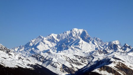 Aiguille de Bionnassay, Dôme du Goûter, Mont Blanc, Grandes Jorasses