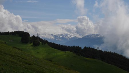 Petite vue vers les Alpes Grées