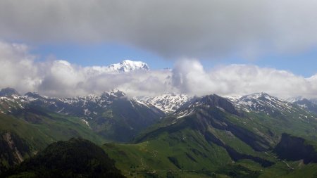 Mont Blanc et Rocher du Vent