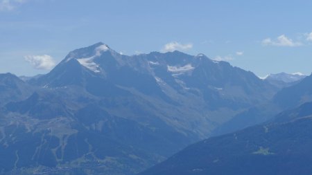 Un petit zoom pour le Mont Pourri.