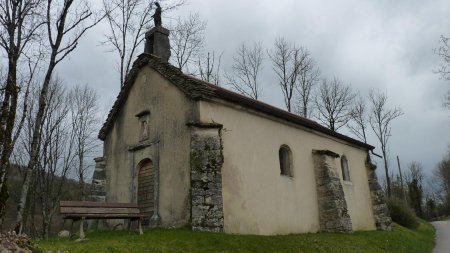 Une petite chapelle située à Pouillat