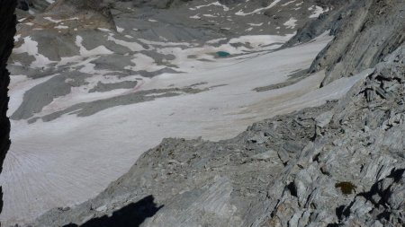 Le Glacier Sommeiller depuis la petite brèche