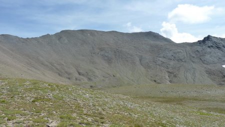 La Tête de Malacoste depuis la montée menant au «sommet» 3123m