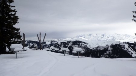 Chard du Beurre et Mont Blanc déjà planqué