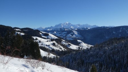 Vers le Mont Blanc et Val d’Arly