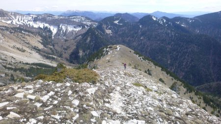 Montée vers le sommet de Chamousset (2089m)