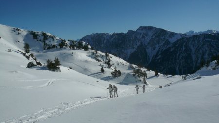 Les chasseurs alpins et Grand Galbert.