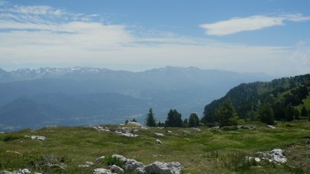 Montagne des Sept Laux et Belledonne, des Rochers de Belles Ombres.