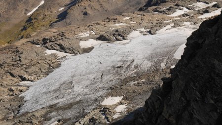 Branche centrale du glacier du Montet.
