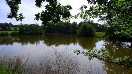 Petiy étang proche de l’itinéraire.