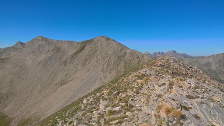 La Tête de Maralouches (2888m) et le Petit Parpaillon (2880m)