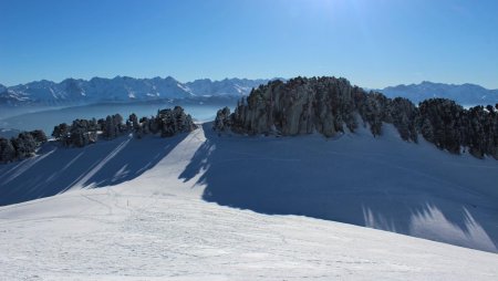 Rochers au Col de l’Alpe