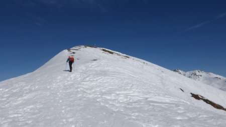 Arrivée au sommet du Grand Crétet (2292m)