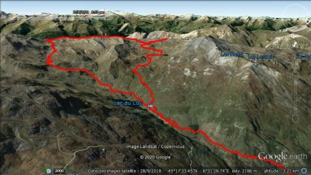 Itinéraire Google Earth avec GPS Garmin