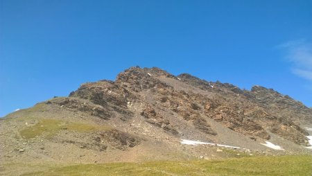 Pointe des Leissières (3043m) vue du Col de l’Iseran