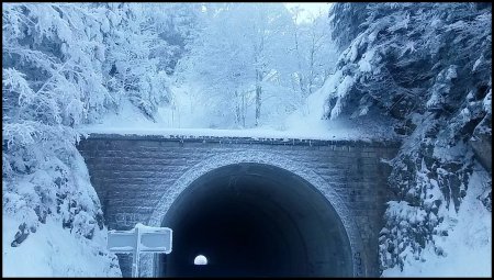 Tunnel sur le versant Isère.