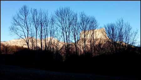 Rochers du Parquet et Mont Aiguille.