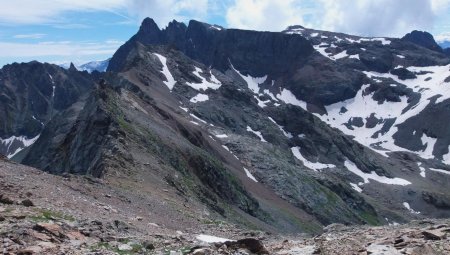  Le Grand Pic et Col du Lac Blanc de la Grande Lance de Domène.