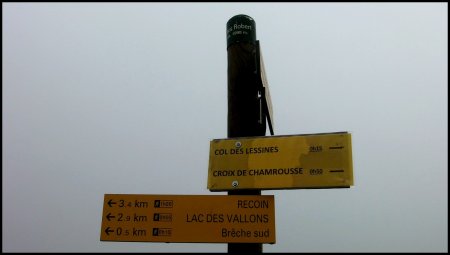 Direction du Col des Lessines.