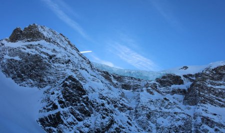 Le Glacier Supérieur du Vallonnet, débouchant à l’Albaron 