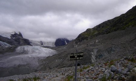 Le Glacier de Morteratsch.