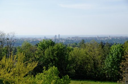 Vue sur Lyon depuis Saint-Cyr-au-Mont-d’Or