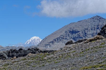 Le Mont Blanc et les Rochers de la Davie