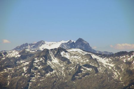 Le Vignemale depuis le Pic du Midi de Bigorre