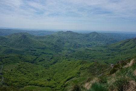 Vallée de Mandailles depuis le Puy Mary