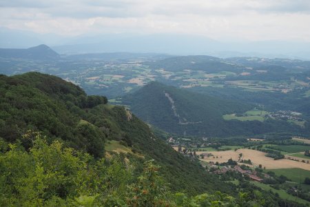 Vers Chaumontet et le mont de Musièges.