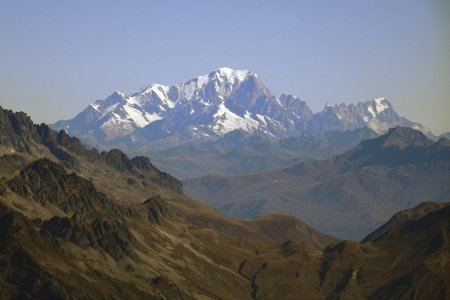 Zoom sur le Mont-Blanc
