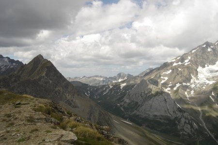 Col de la Seigne depuis le mont Fortin