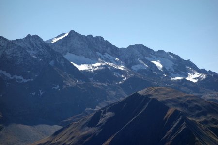 Pic de l’Etendard, Pic Bayle, Pic Blanc et leurs glaciers