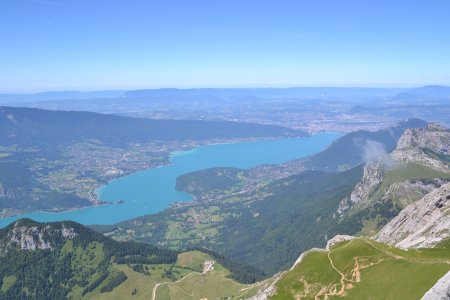 Lac d’Annecy depuis le sommet