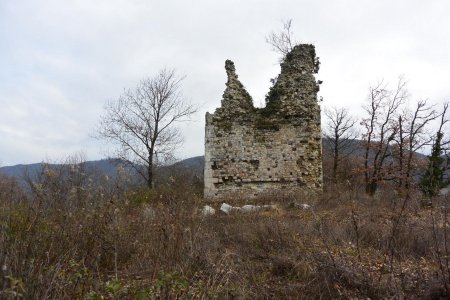 Il ne reste que quelques ruines du château de Miribel.