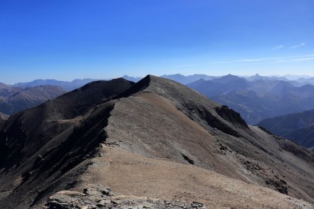 Les 2 autres sommets vu du Grand Argentier