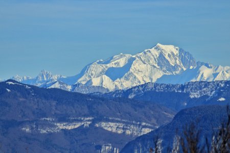 Aiguille du Midi et Mont Blanc