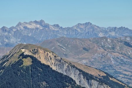 Mont Charvin, Grand Truc, Pic du Frêne et Grand Miceau
